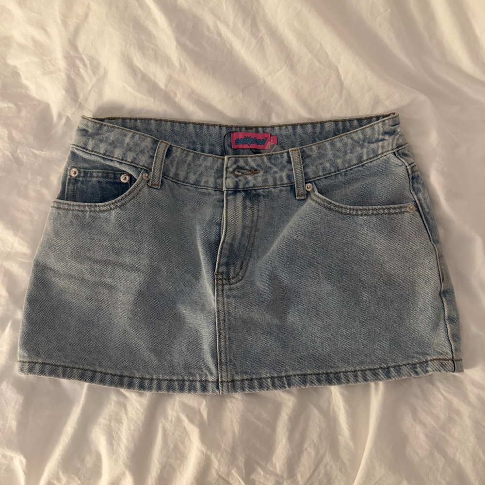 Small demin mini skirt
